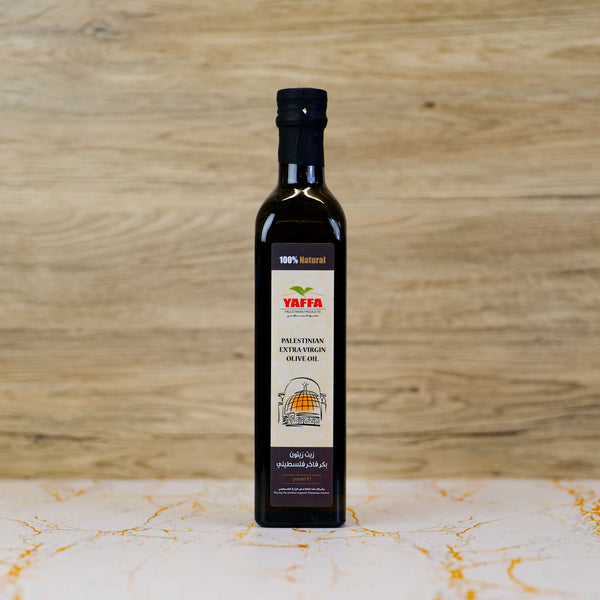 Yaffa Palestinian Cold Pressed Extra Virgin Olive Oil - 500ml