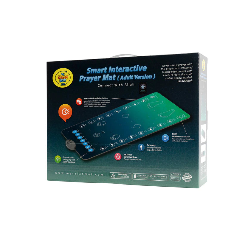 My Salah Mat - Smart Interactive Prayer Mat (Adult Version)