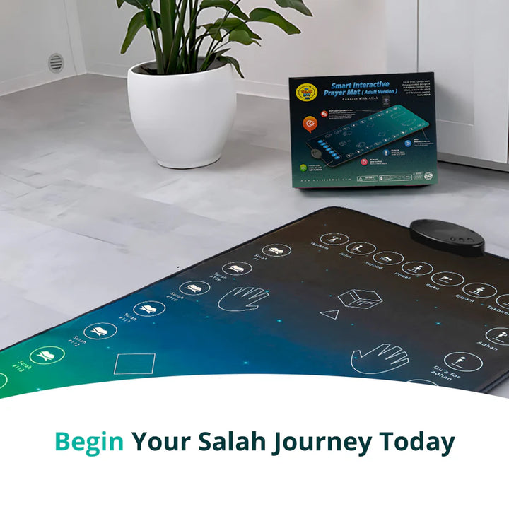My Salah Mat - Smart Interactive Prayer Mat (Adult Version)