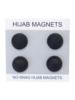 Black hijab magnets pack of 4