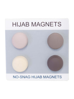 Nude hijab magnets pack of 4