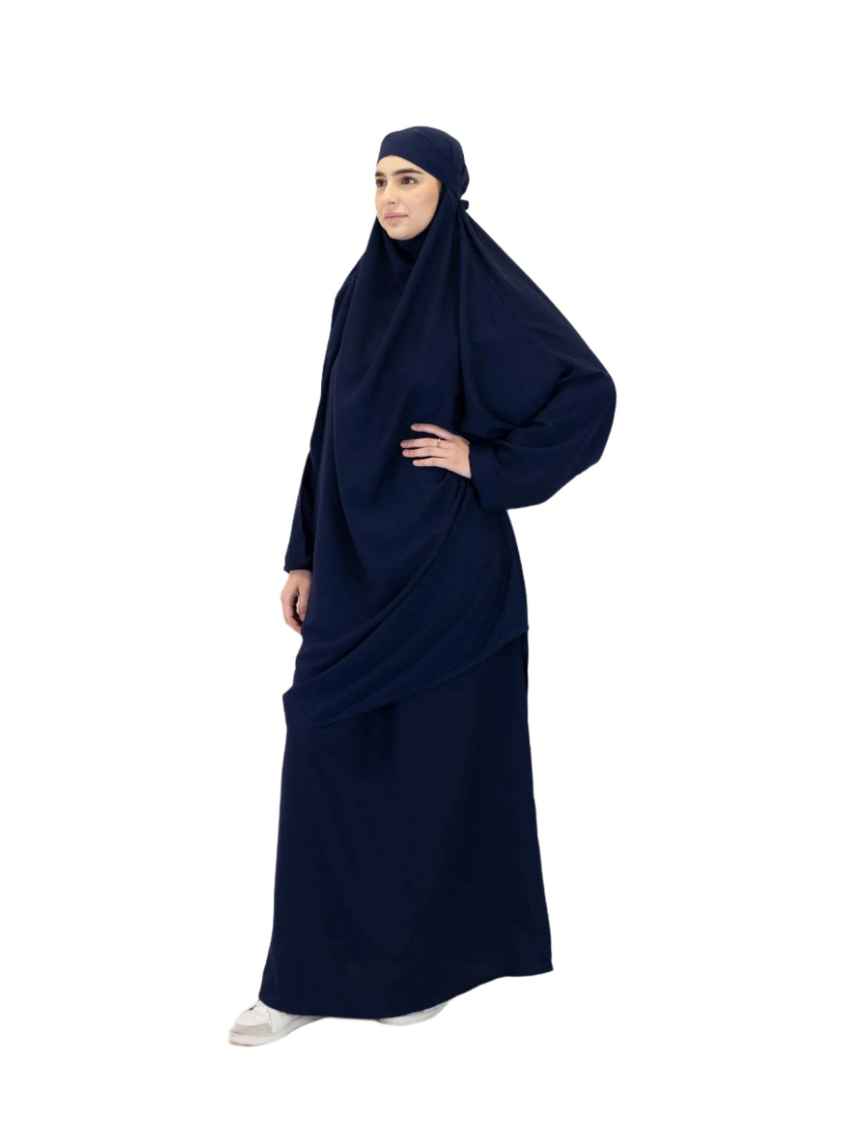 Navy Khimar Nosaiba, 3