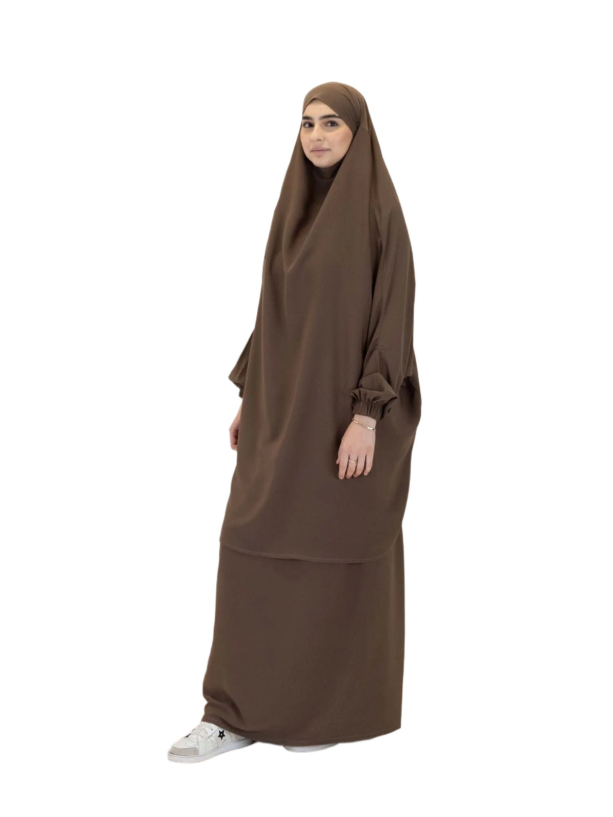 Brown Khimar Nosaiba, 2