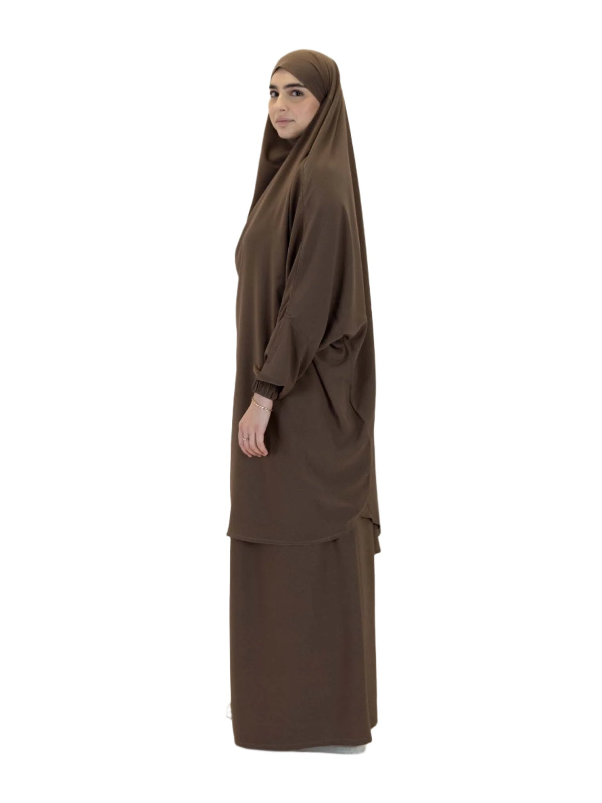 Brown Khimar Nosaiba, 3
