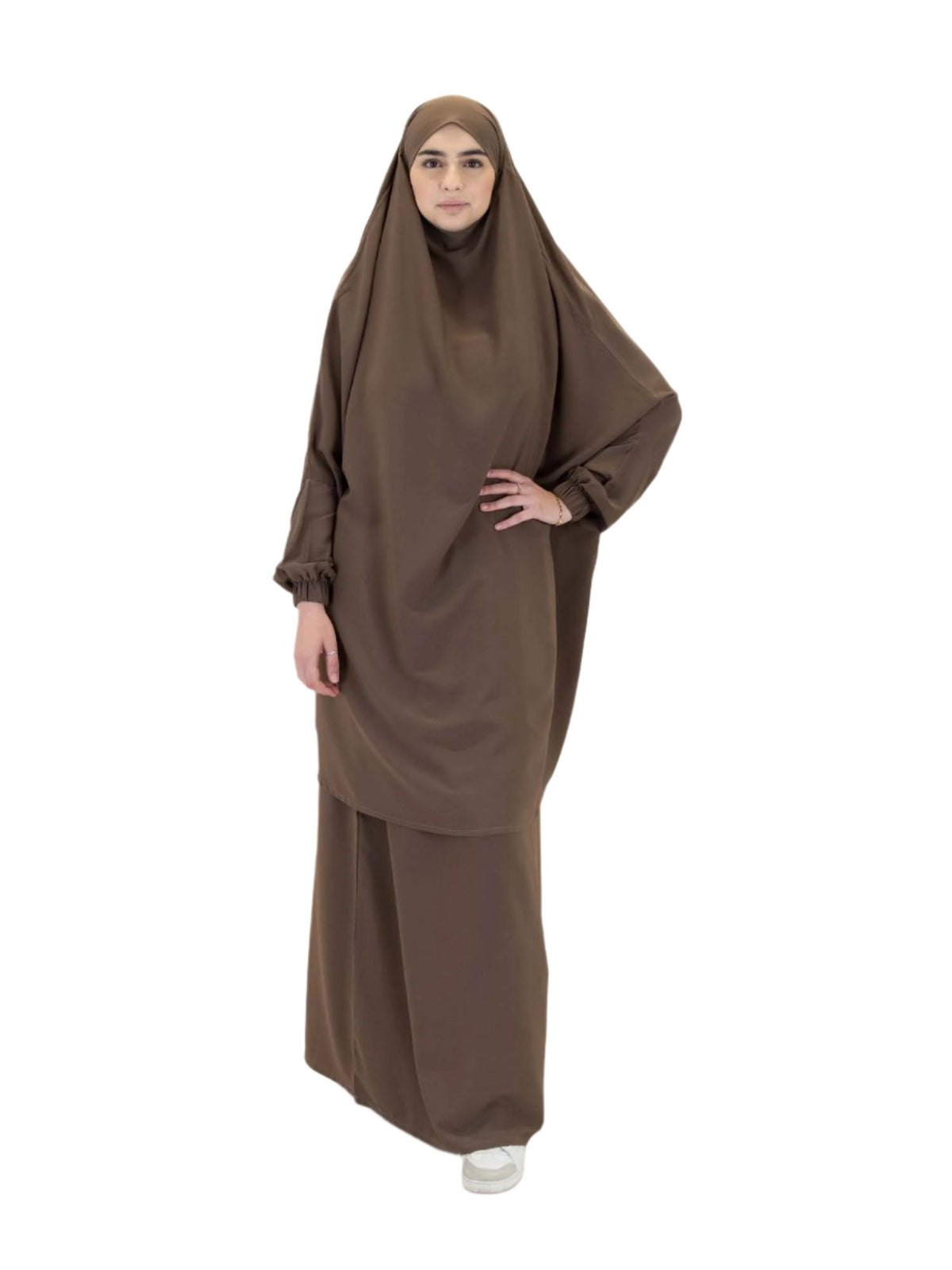 Brown Khimar Nosaiba, 5