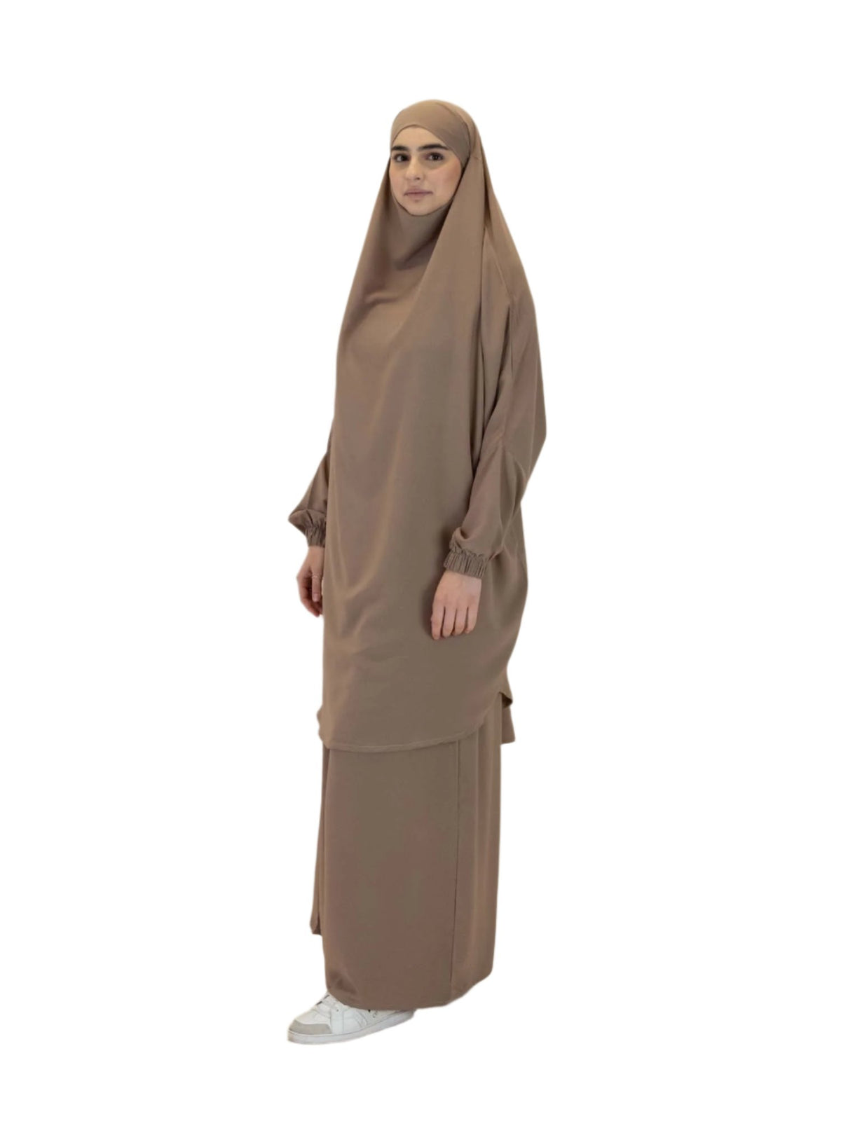 Light Brown Khimar Nosaiba, 4