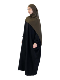 Cuffed Batwing Abaya - Islamic Impressions