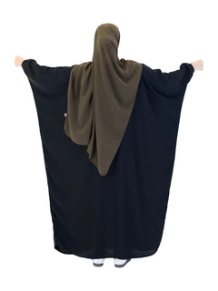 Cuffed Batwing Abaya - Islamic Impressions