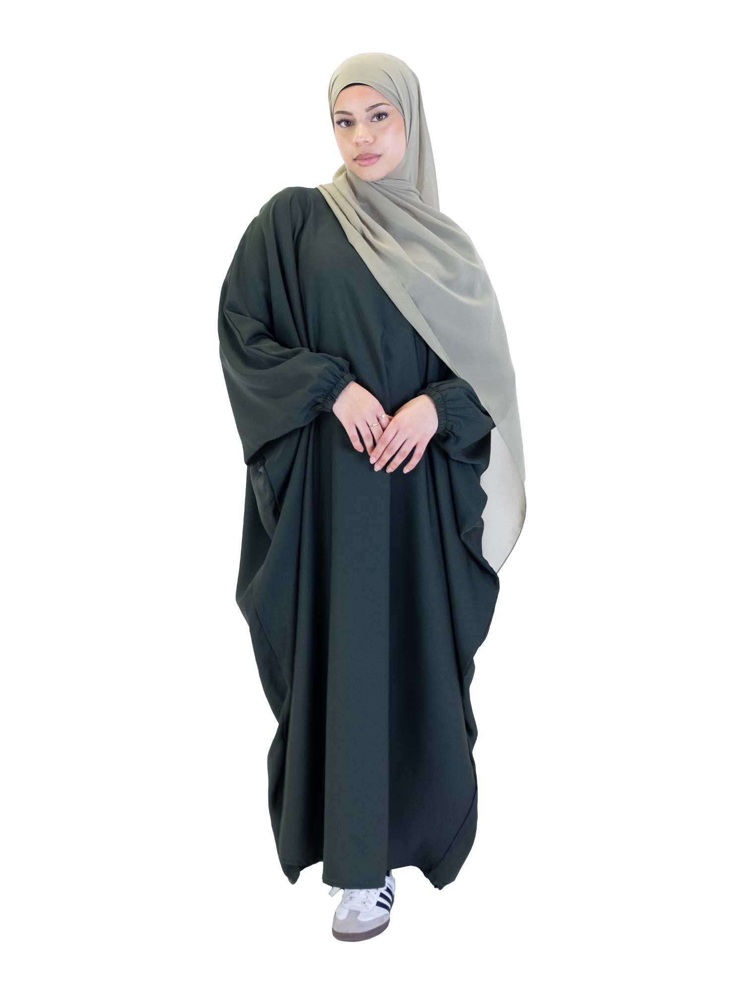 Cuffed Batwing Abaya - Islamic Impressions