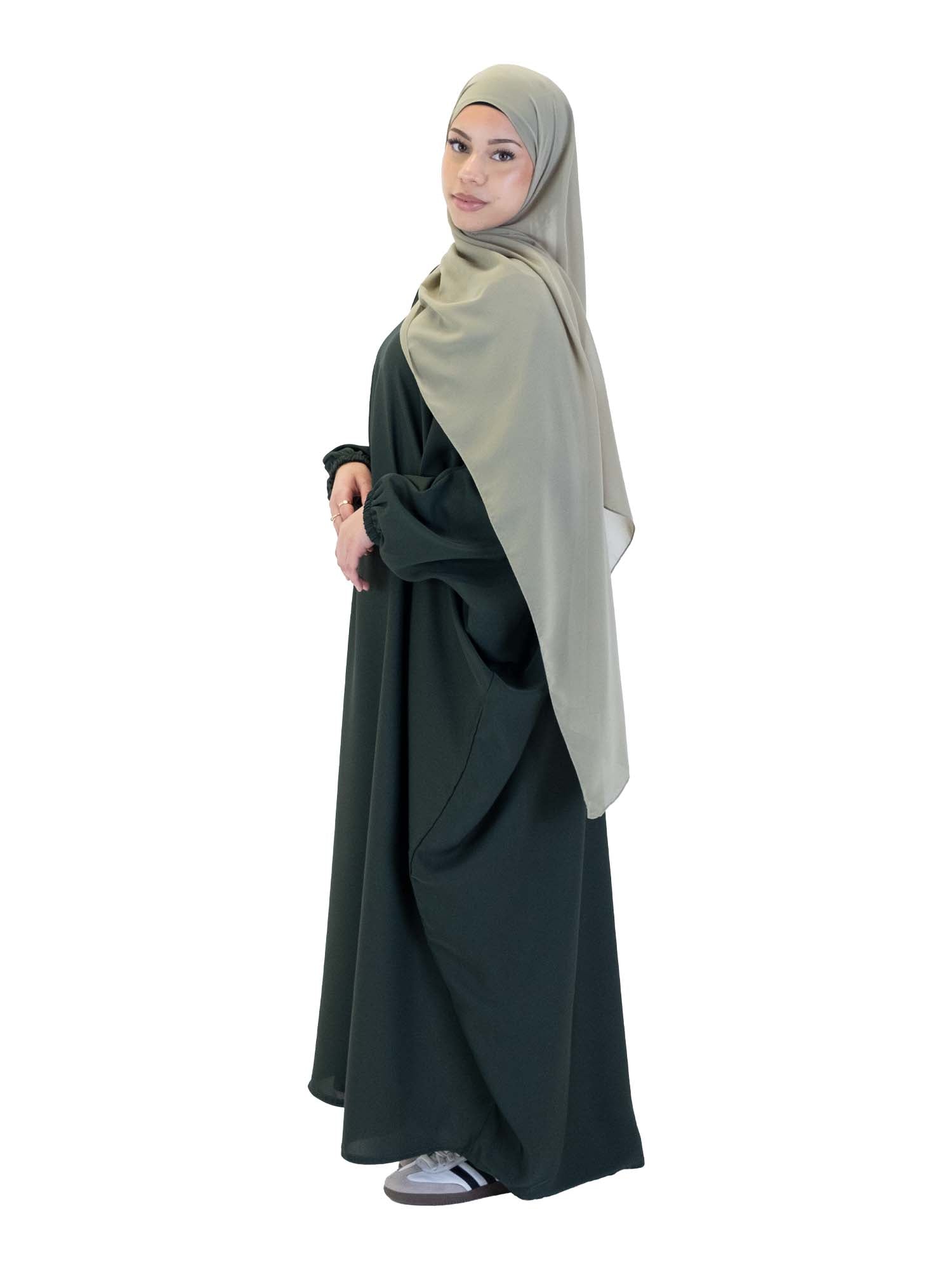 Cuffed Batwing Abaya - Islamic Impressions