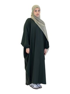 Cuffed Batwing Abaya - Islamic Impressions