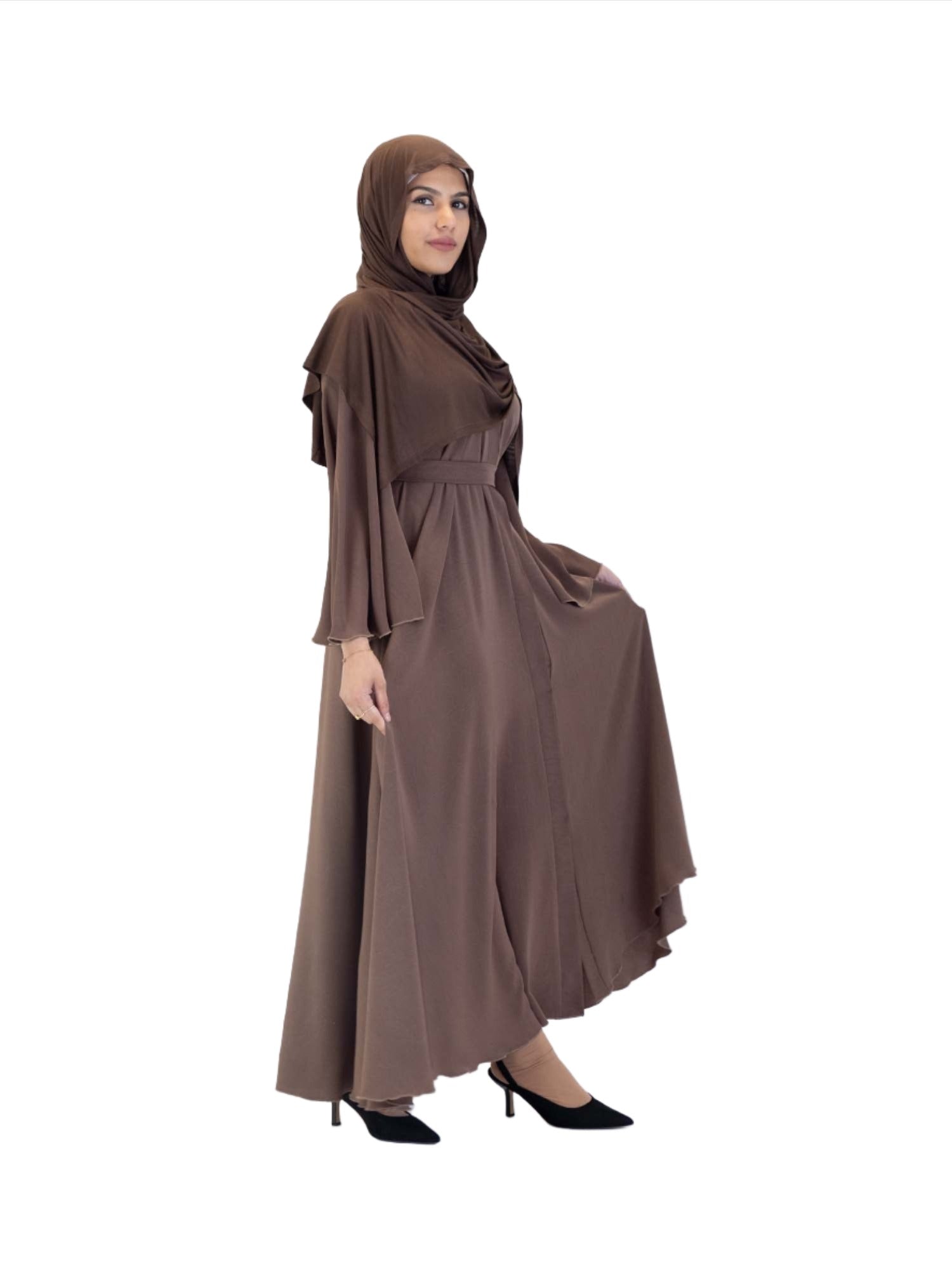Crushed Makeba Abaya - Islamic Impressions