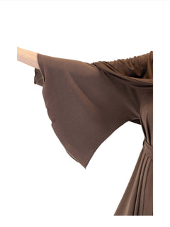 Crushed Makeba Abaya - Islamic Impressions