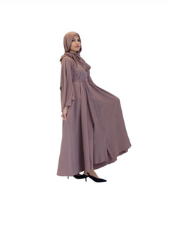Crushed Makeba Abaya - Islamic Impressions