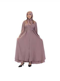 Crushed Makeba Abaya - Islamic Impressions