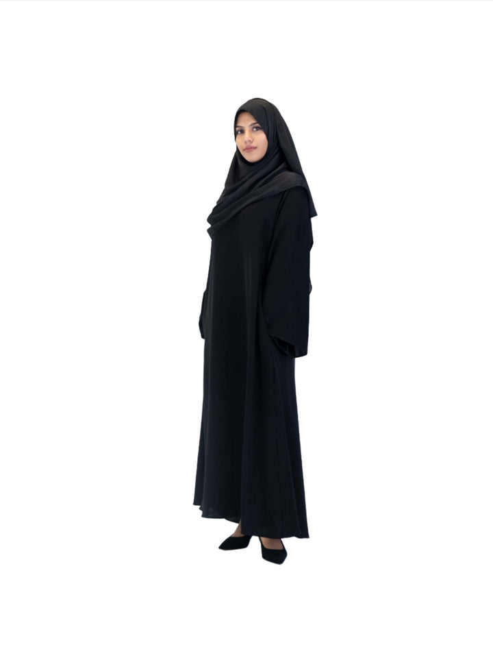 Wide Sleeve Belted Abaya