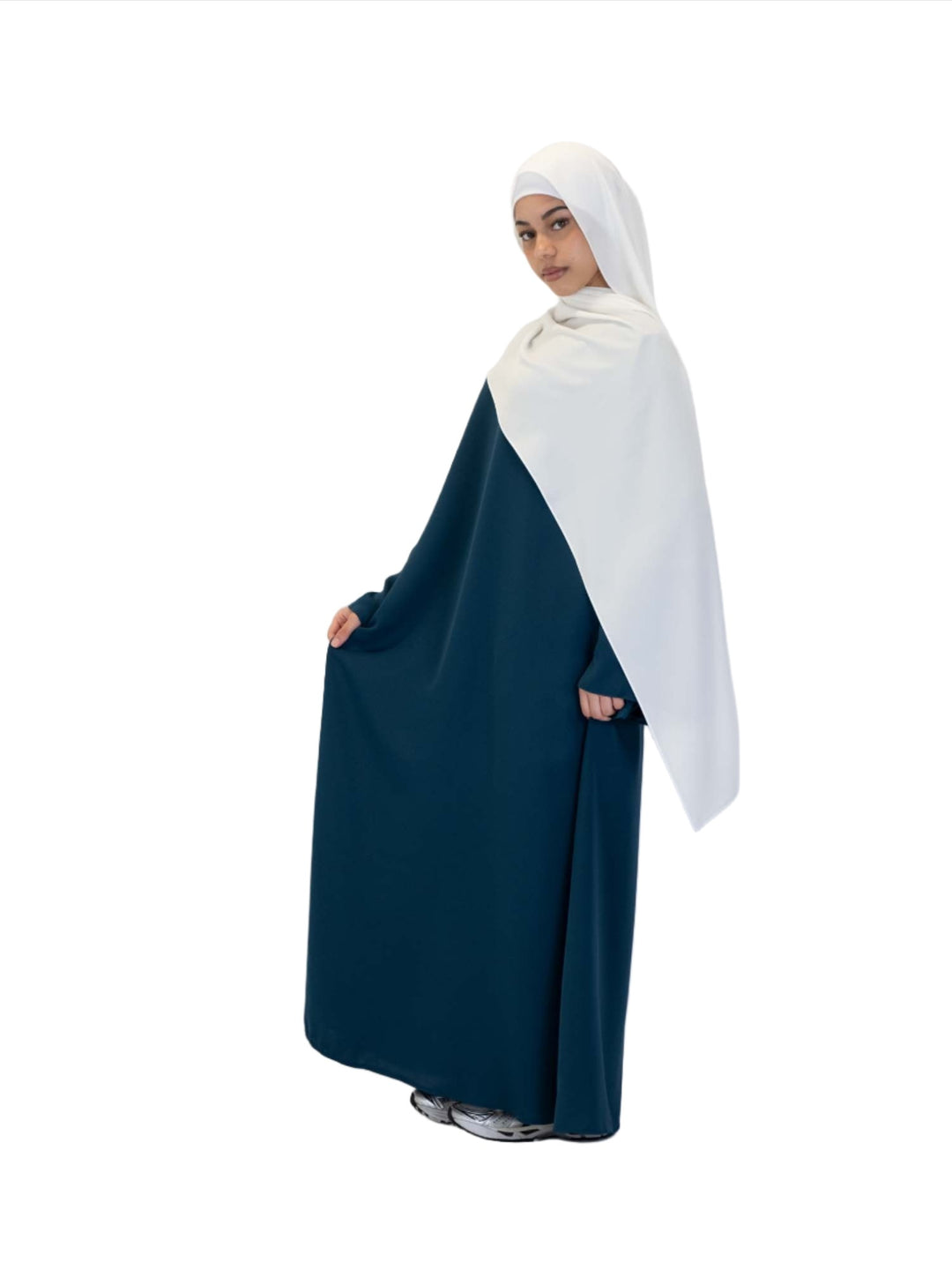 Wide Sleeve Belted Abaya