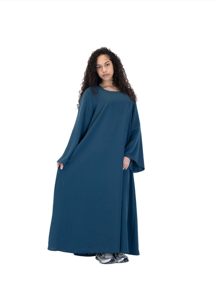 Wide Sleeve Belted Abaya