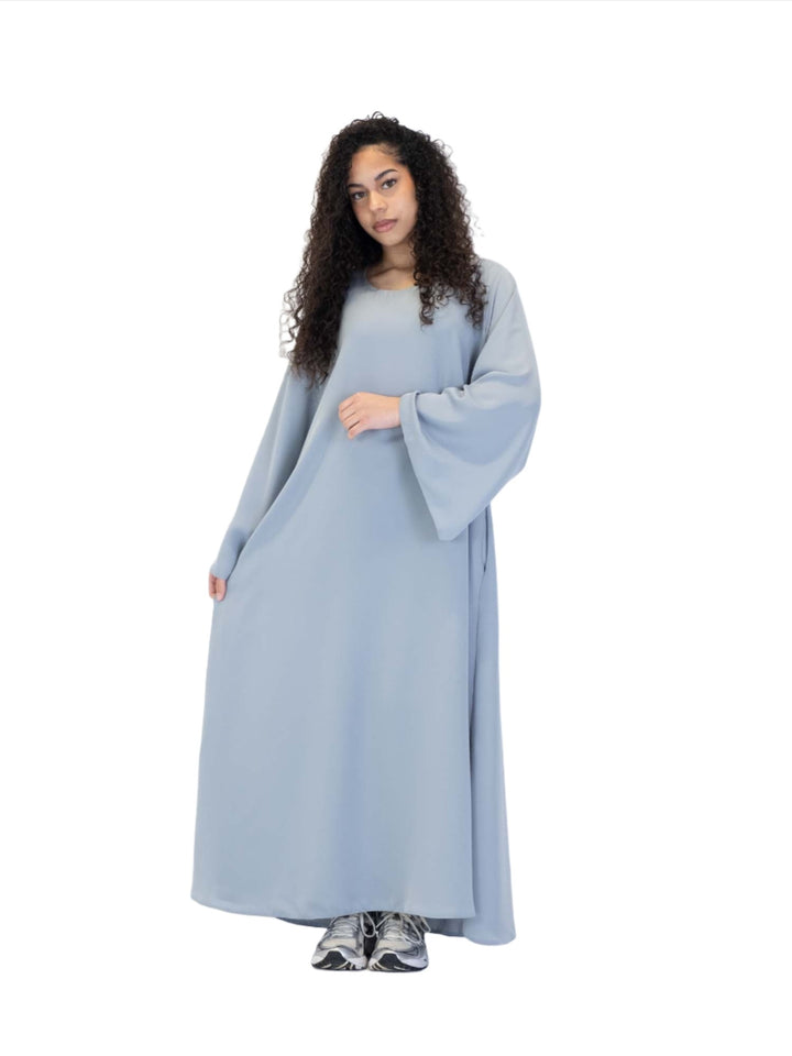 Wide Sleeve Belted Abaya