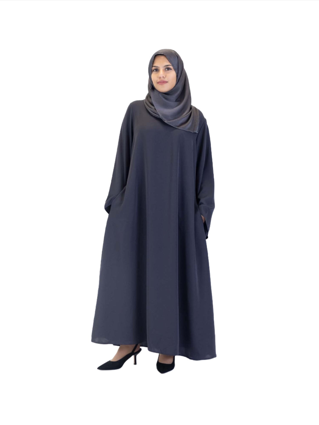 Wide Sleeve Belted Abaya