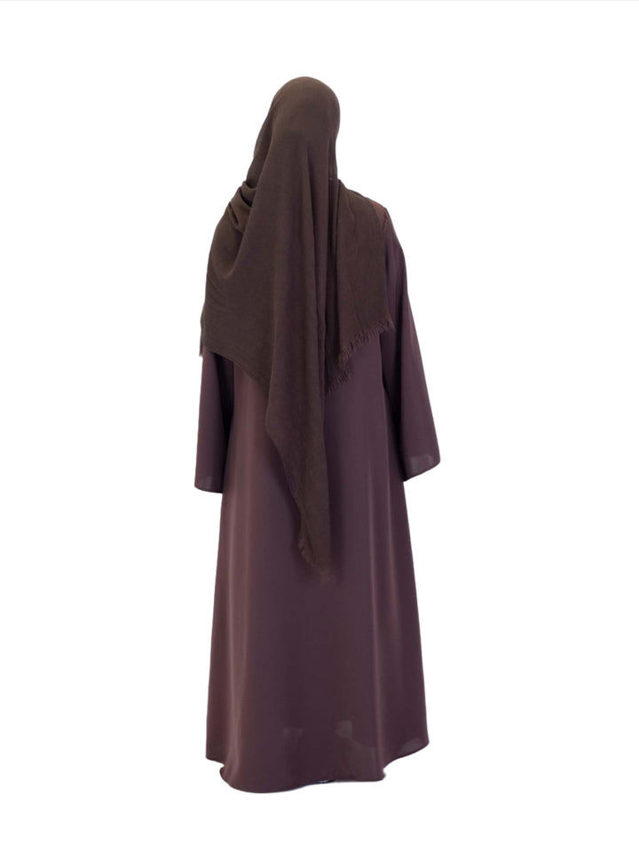 Wide Sleeve Belted Abaya