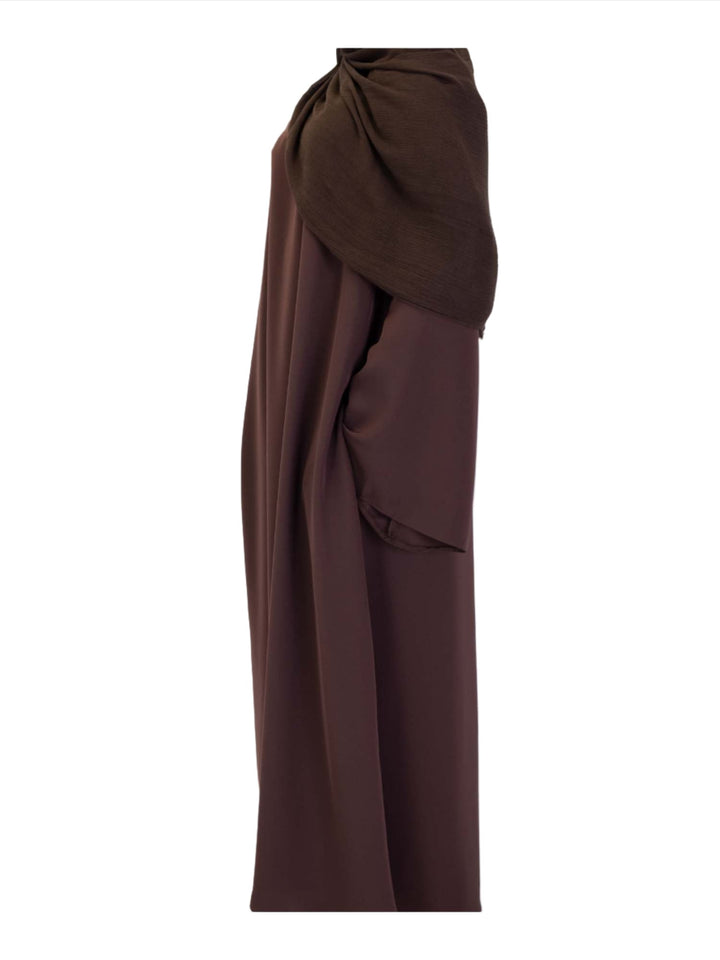 Wide Sleeve Belted Abaya