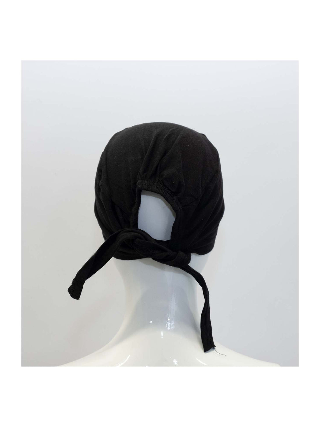 Sura Tie Back Bonnet in Black, view 4