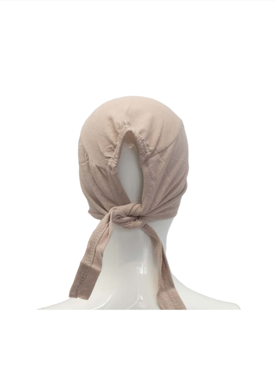 Sura Tie Back Bonnet in Nude, view 3