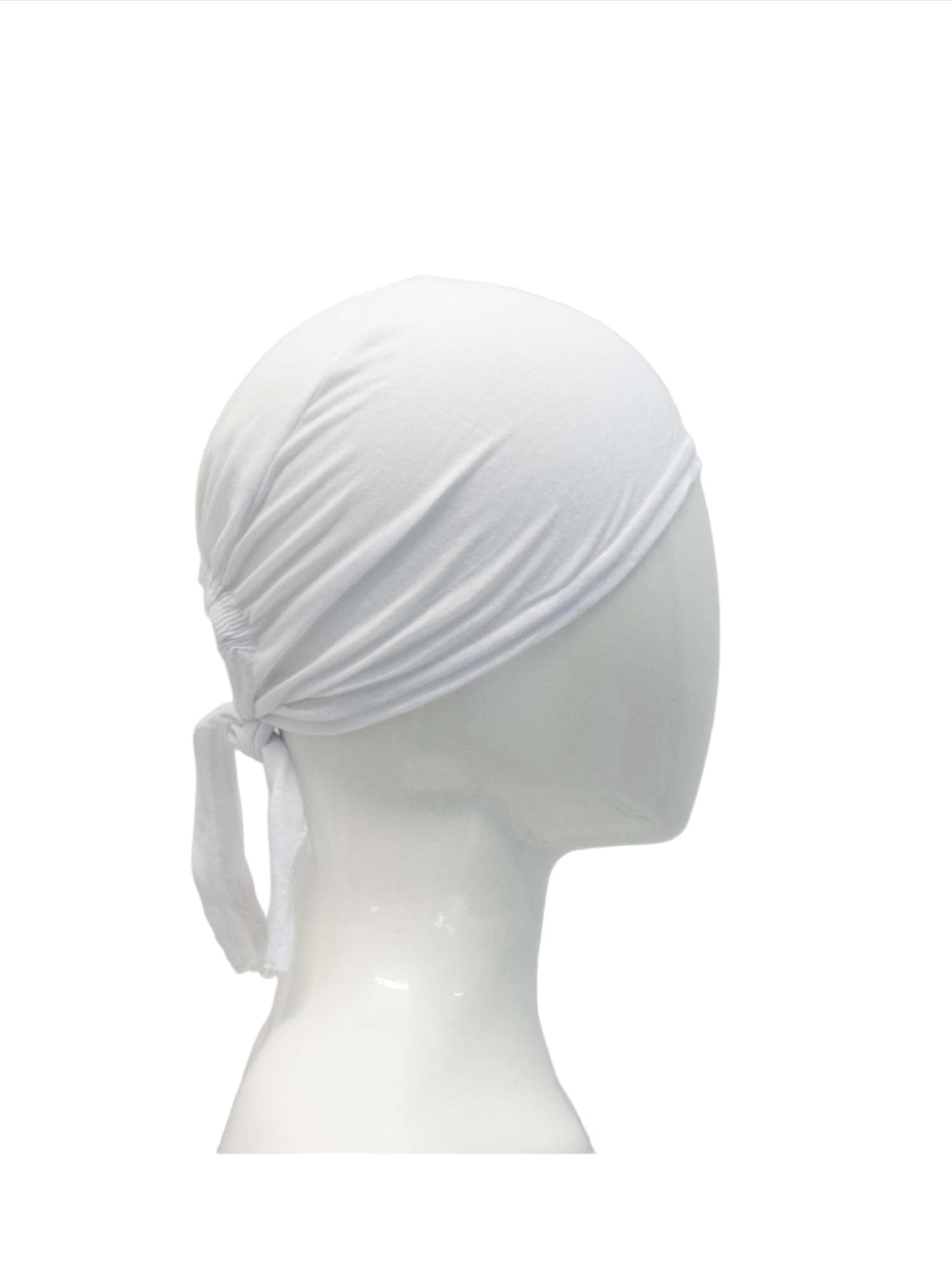 Sura Tie Back Bonnet in White, view 3