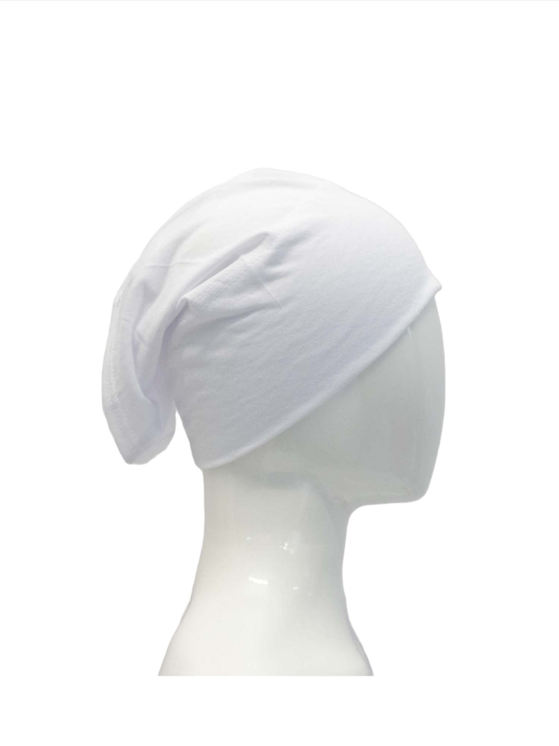Sura Tube Bonnet in White, view 3