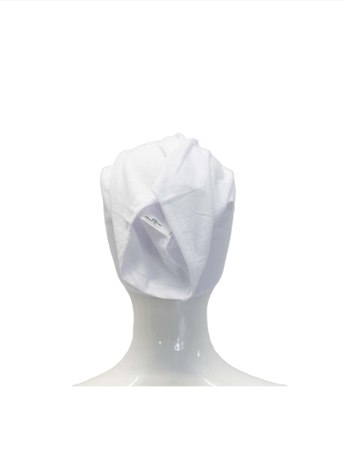 Sura Tube Bonnet in White, view 4