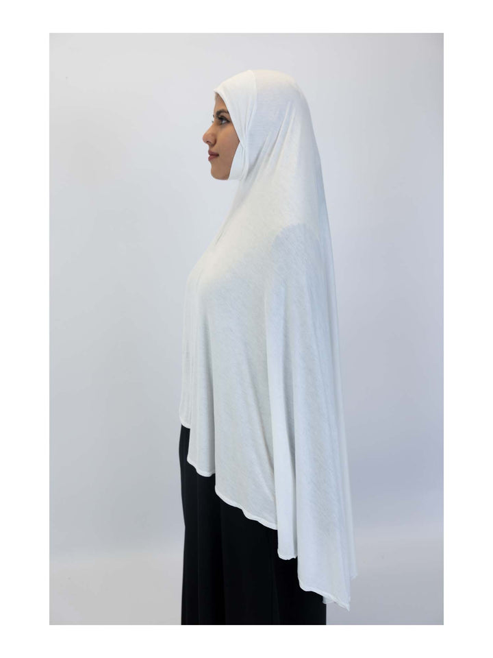 حجاب أساسي طويل من قطعة واحدة