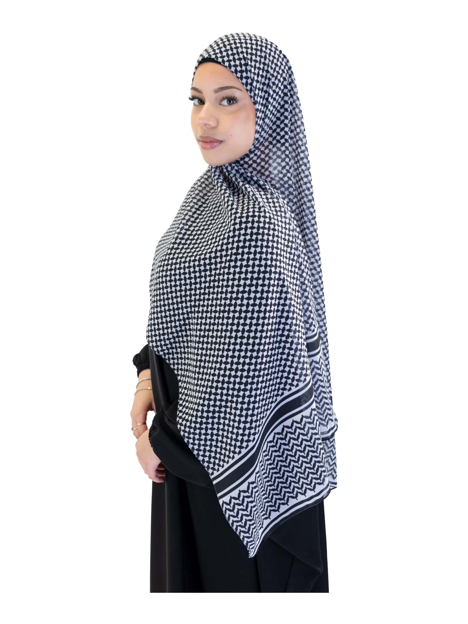 Women's Keffiyeh Style Scarf - Islamic Impressions