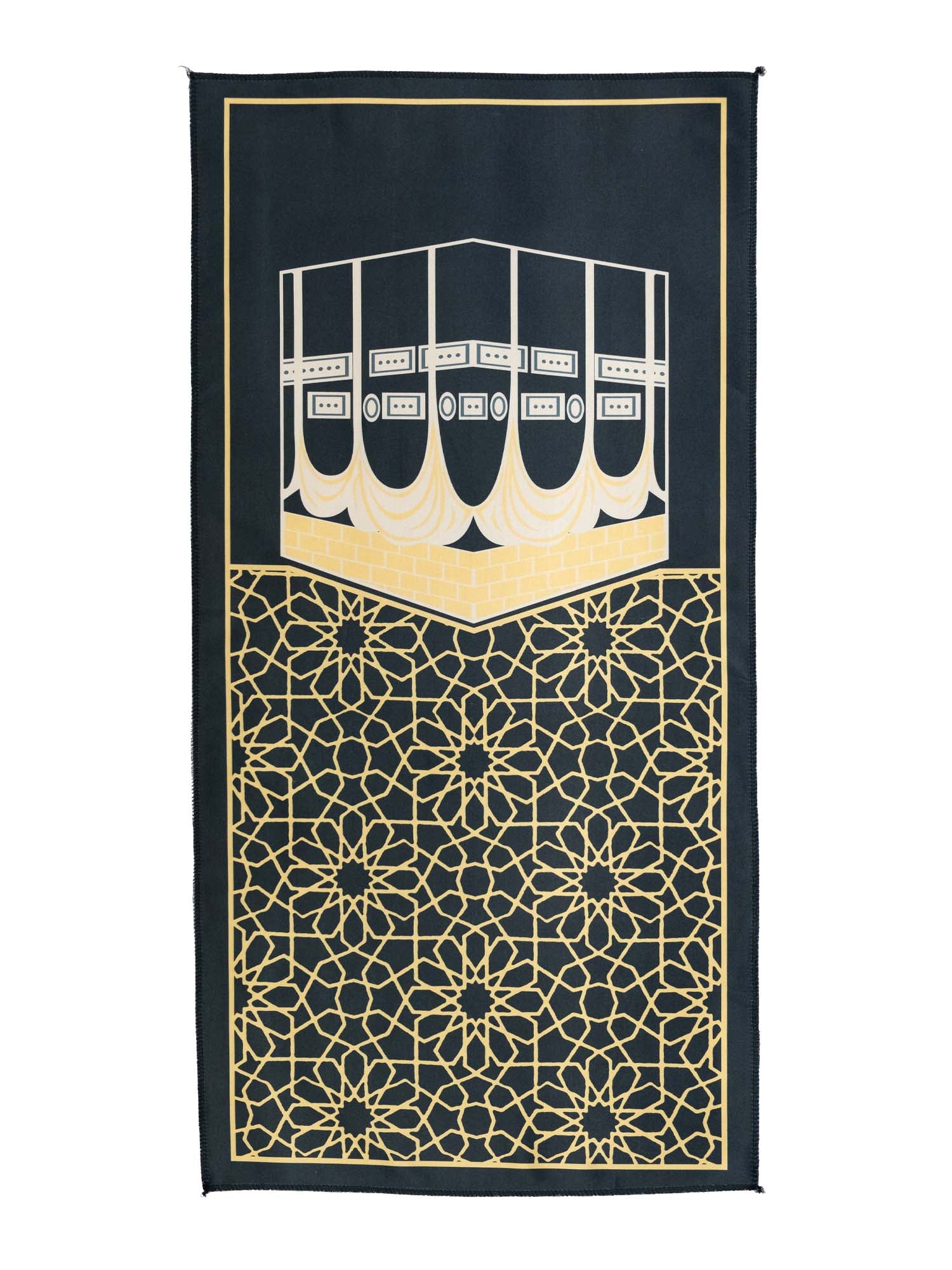 Black Pouch Travel Prayer Mat - Islamic Impressions