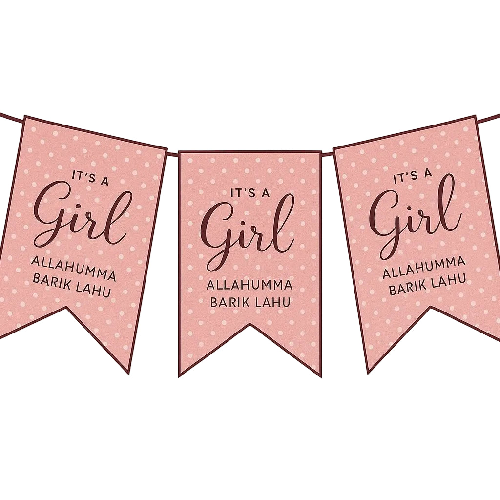 It's a Girl Banner
