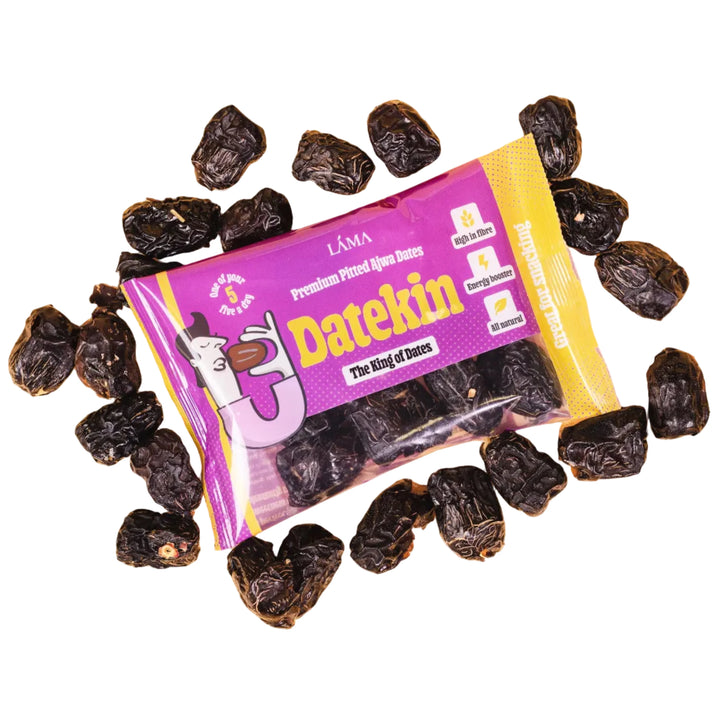 Pitted Ajwa Dates - Datekin - Islamic Impressions