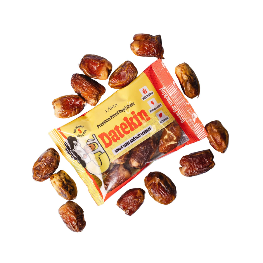 Pitted Saqei Dates - Datekin - Islamic Impressions