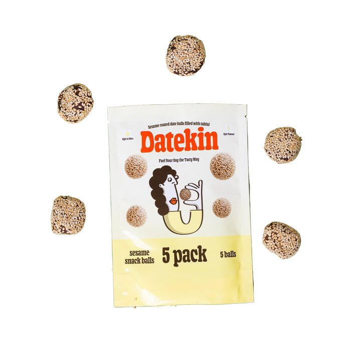 Sesame Coated Date Balls - Datekin - Islamic Impressions