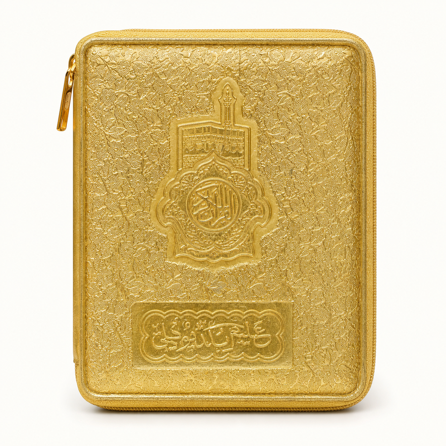 Compact zip Quran suitable for carrying and travel