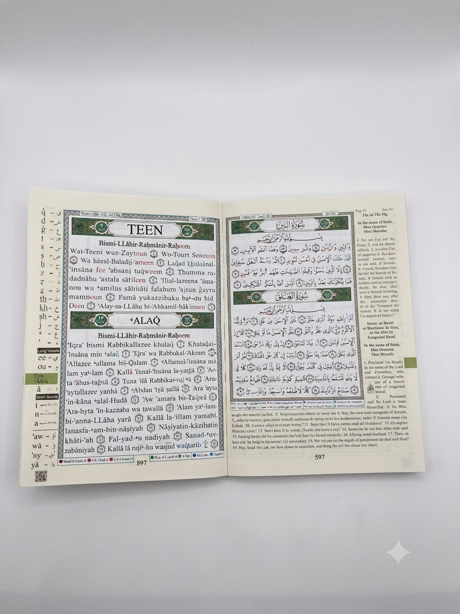 Juz Amma - Uthmani Script - Tajweed With Translation/Transliteration