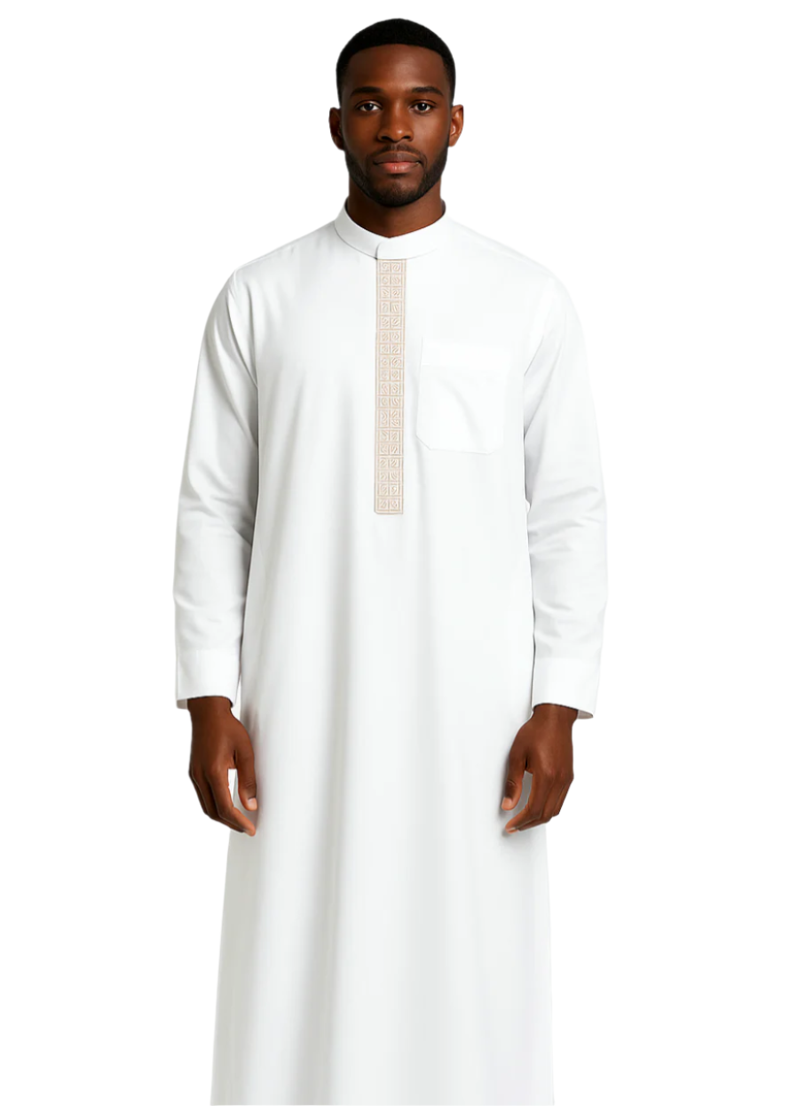 Islamic Impressions Andalus Collared Thobe - Islamic Impressions