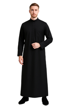 Islamic Impressions Andalus Collared Thobe - Islamic Impressions