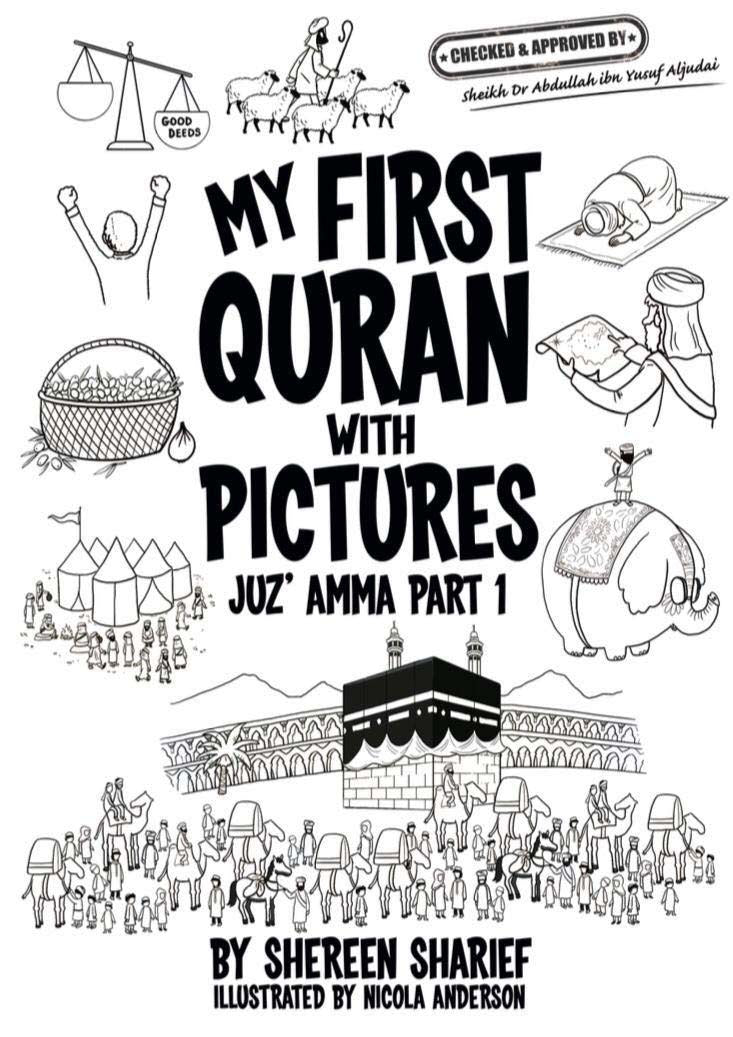 My First Quran With Pictures - Colouring Book - Juz Amma Part 1