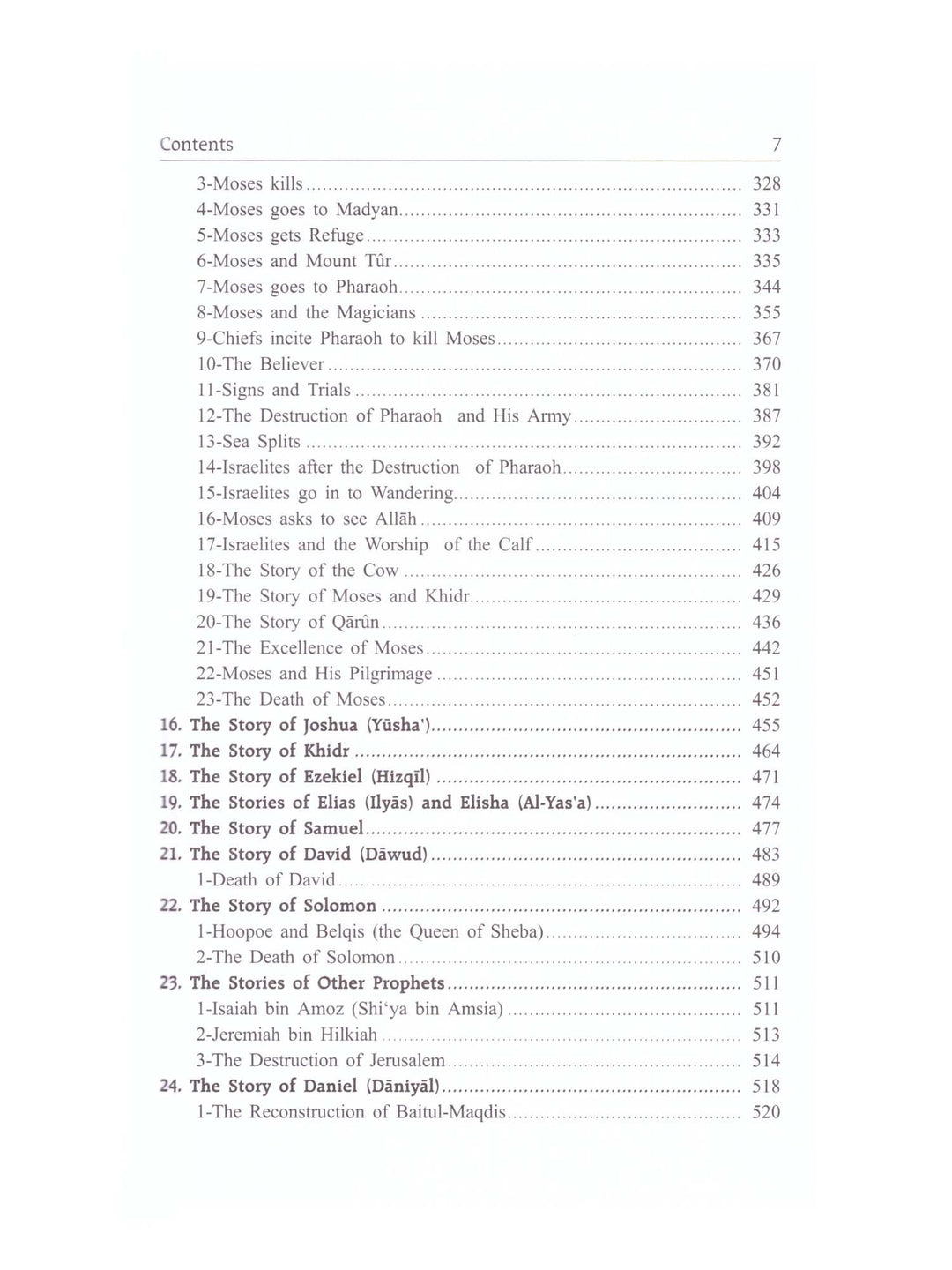 Stories of The Prophets - Islamic Impressions