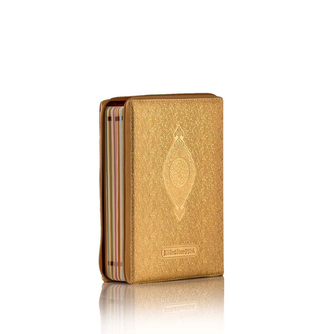 Gold Zip Quran 126 - Indo Pak (Large) - CC