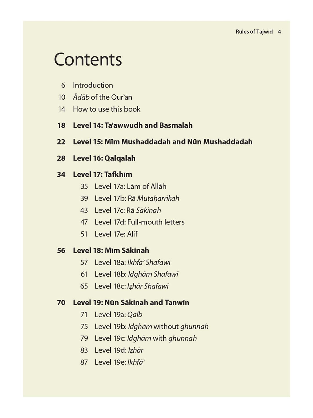 Rules of Tajwid (Madinah Script) – Safar Learn to Read Series - Islamic Impressions