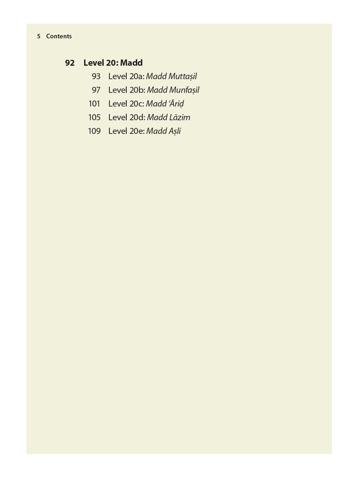 Rules of Tajwid (Madinah Script) – Safar Learn to Read Series - Islamic Impressions
