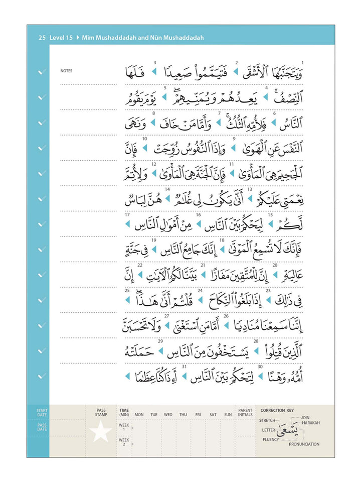 Rules of Tajwid (Madinah Script) – Safar Learn to Read Series - Islamic Impressions