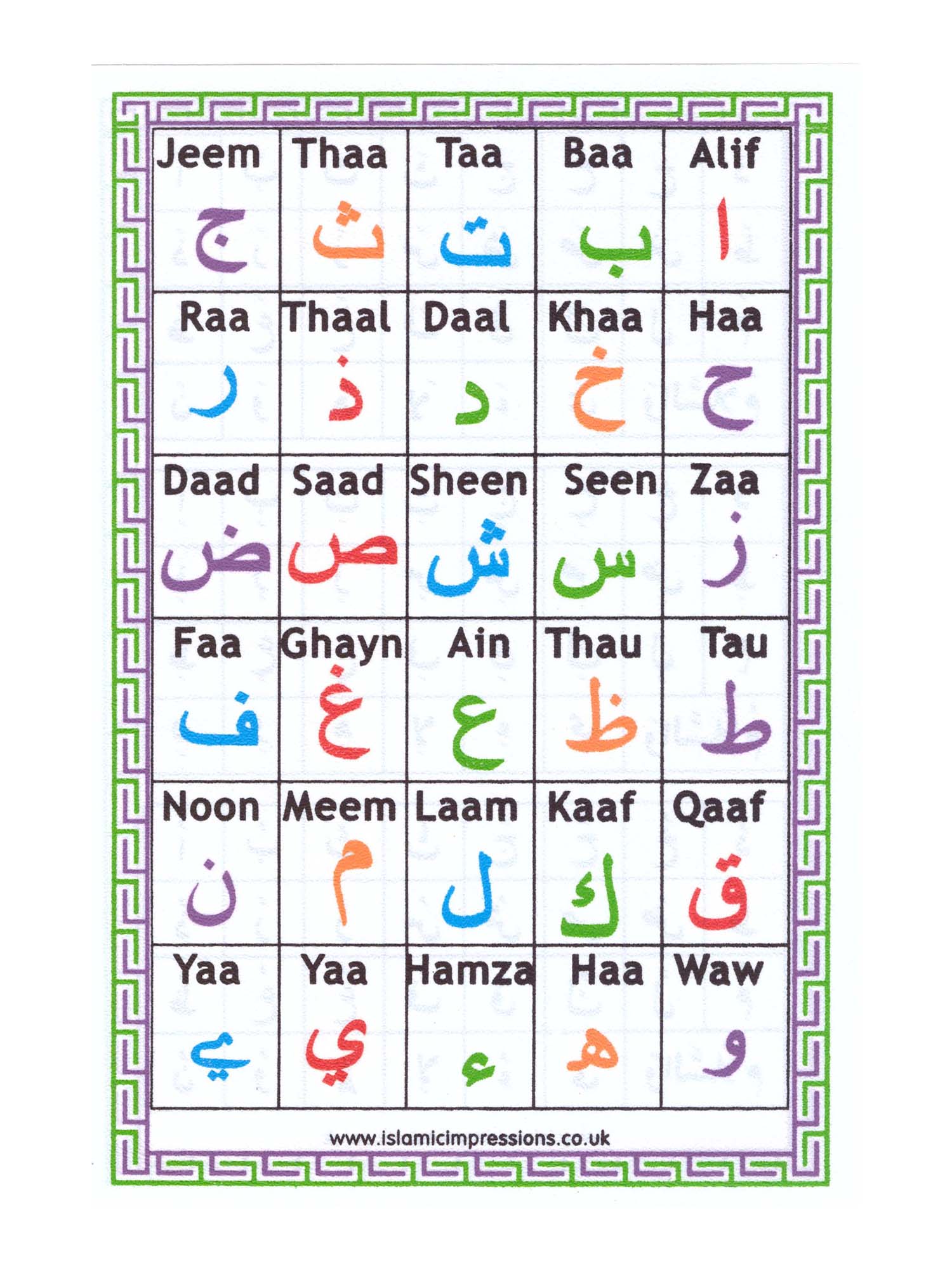 Simple Qaidah by Islamic Impressions - Islamic Impressions