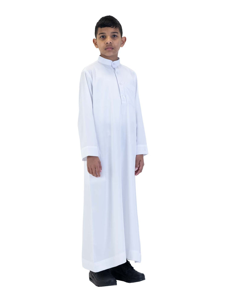 Islamic Impressions Boy's Collared Thobe - Full Sleeve